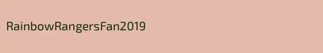 RainbowRangersFan2019