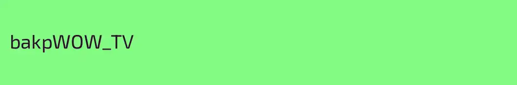 bakpWOW_TV