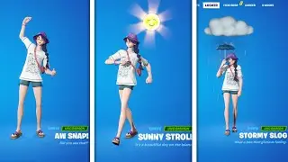 *NEW* All Fortnite Leaked Summer emotes (SUNNY STROLL,STORMY SLOG,SHARE THE WEALTH...)