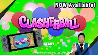 I just launched my DREAM puzzle game on Nintendo Switch | Clasherball Gameplay