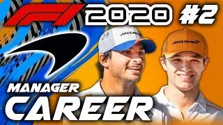 F1 2020 McLaren Manager Career - WE COULD BEAT RED BULL HERE! MEGA STRATEGY PLAY! #2