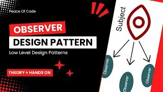 Observer Design Pattern | Interview Prep | System Design | Theory + Coding #interview #design