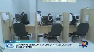 Serviço de emissão de identidade começa na Câmara de Itajaí