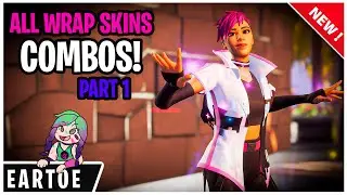*NEW* ALL WRAP SKINS Combos in Fortnite PART 1 (Fortnite Battle Royale)