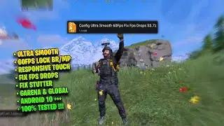 COD MOBILE ULTRA SMOOTH CONFIG | Smooth 60fps + Fix Fps Drops | Config CODM S3