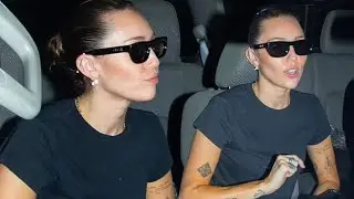 "Miley Cyrus Rocks Shades at Maxx Morando's Show"