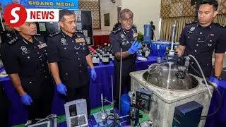 Cops seize RM2mil in drugs, bust lovebirds' lab in JB neighbourhood