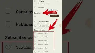 🔴filter  comment type settings !! yt studio  subckribe  count  setting !!serch for keyboard setting