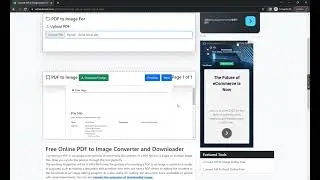 Convert PDF to Image Online Free Tool - w3aischOOls