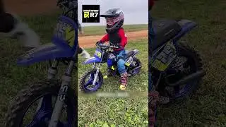 Самый юный гонщик! 
