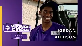 Jordan Addison on Living in Minnesota, His Nickname & Playing Madden  | Vikings Circle