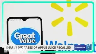 Walmart recalls apple juice sold in 25 states due to elevated arsenic levels