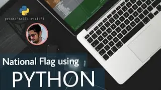 NATIONAL FLAG USING PYTHON