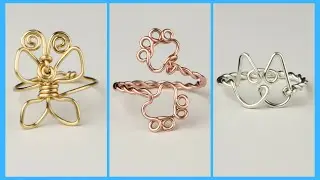 Day 10 - 10-Day Rings to Make & Sell Challenge // Cat, Paw, Butterfly Tutorial