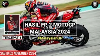 Hasil Motogp Hari ini~Hasil Latihan Bebas 2 Motogp Malaysia 2024~FP 2 Gp Malaysia 2024~Jadwal Motogp