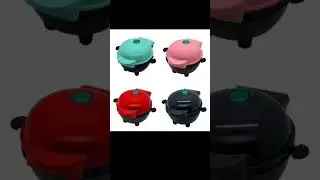 Mini máquina de fazer bolo 110 / 220 Volts antiaderente portátil R$ 79,90