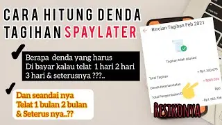 Cara Menghitung Denda Shopee Paylater | Telat Bayar Tagihan & Resiko nya