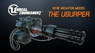 New minigun model : Usurper | Unreal Tournament