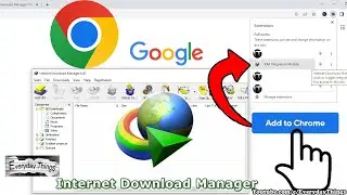 How to add IDM extension in Google Chrome