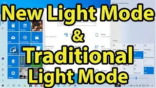 How to enable new light mode on Windows 10 || How to enable traditional light theme || CoolTechtics