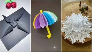 DIY. Оригами для Вас. С детьми. Своими руками. Crafta. Просто из бумаги. Самоделкин. #зоотроп
