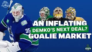 The #NHL goalie market is EXPLODING, what's it mean for Thatcher Demko's next deal?