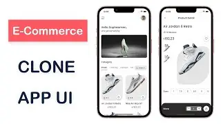 Flutter UI - E-Commerce UI App - Home - Side Menu - Product Detail - Cart Page - Speed Code