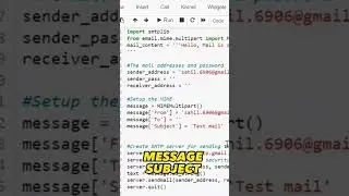 How to send Email through Gmail using Python Coding | 