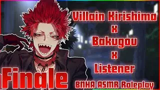 Finale: Villain Eijiro Kirishima x Katsuki Bakugou x Listener ASMR Roleplay |My Hero Academia|