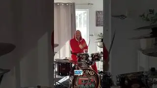 MC Santa on drums. Guess the song 