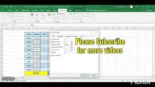 Creating Button in excel #excel #button #add