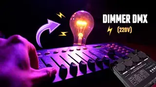 Dimmer Pack 4 CH DMX REVIEW / Controla tus focos con DMX