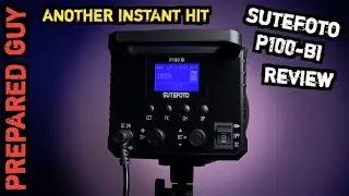 SUTEFOTO P100-bi Studio light REVIEW