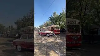 🚃 Парад Трамваев Москва 2024 #парадтрамваев #автомобилиссср #car #automobile #moscow #ussr