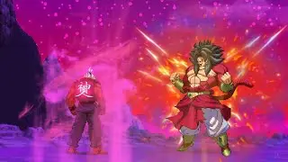 SSJ4 Broly vs Shin Akuma - Street Fighter X Dragon Ball Z
