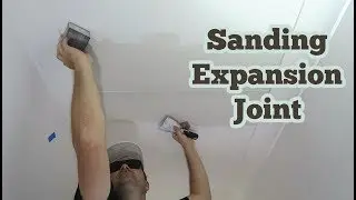Control/Expansion Joint onto Drywall/Plasterboard