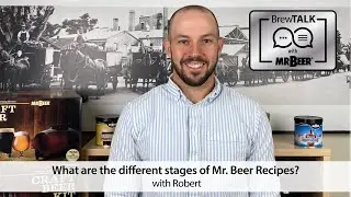 What are the different stages of Mr. Beer Recipes?