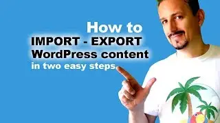 Import WordPress Content:  How To Import Another Blog's Content Into Yours