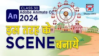 Adobe Animate CC 2024 Advance Level: Create fair background | Mela background | 2D Animation | HIndi