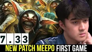 ABED 7.33 New Patch Meepo First Game