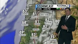 August 25 evening weathercast: Back to the thick of summer