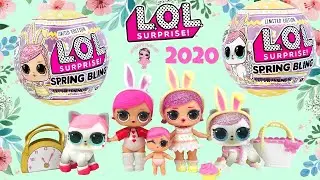 LOL Surprise Spring Bling Unboxing Hops and Hops Kit Tea Family