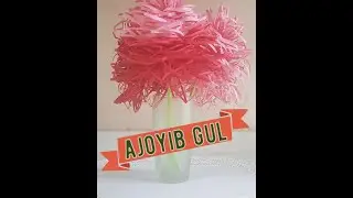 Qog'ozdan gul yasash / Uy sharoitida oson va chiroyli gul yasash