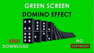 Green Screen DOMINO EFFECT I NO COPYRIGHT I Free Download 