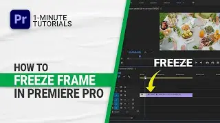 How to Freeze Frame in Adobe Premiere Pro