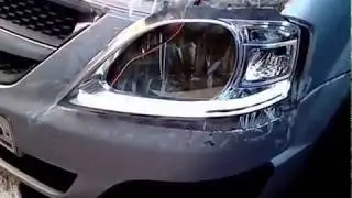Лада Ларгус установка бегущего повторителя поворота или бегущие поворотники в Лада Ларгус Кросс