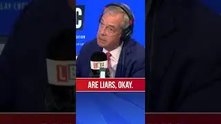 Youre talking a pack of lies: LBC caller challenges Nigel Farage