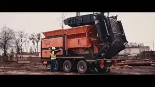 MOBILE SLOW SPEED SHREDDER MRW 2.85