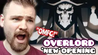 Reacting to OVERLORD The Sacred Kingdom OPENING | OxT 