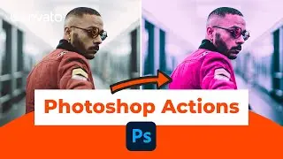 Envato Elements CyberPunk Photoshop Action 